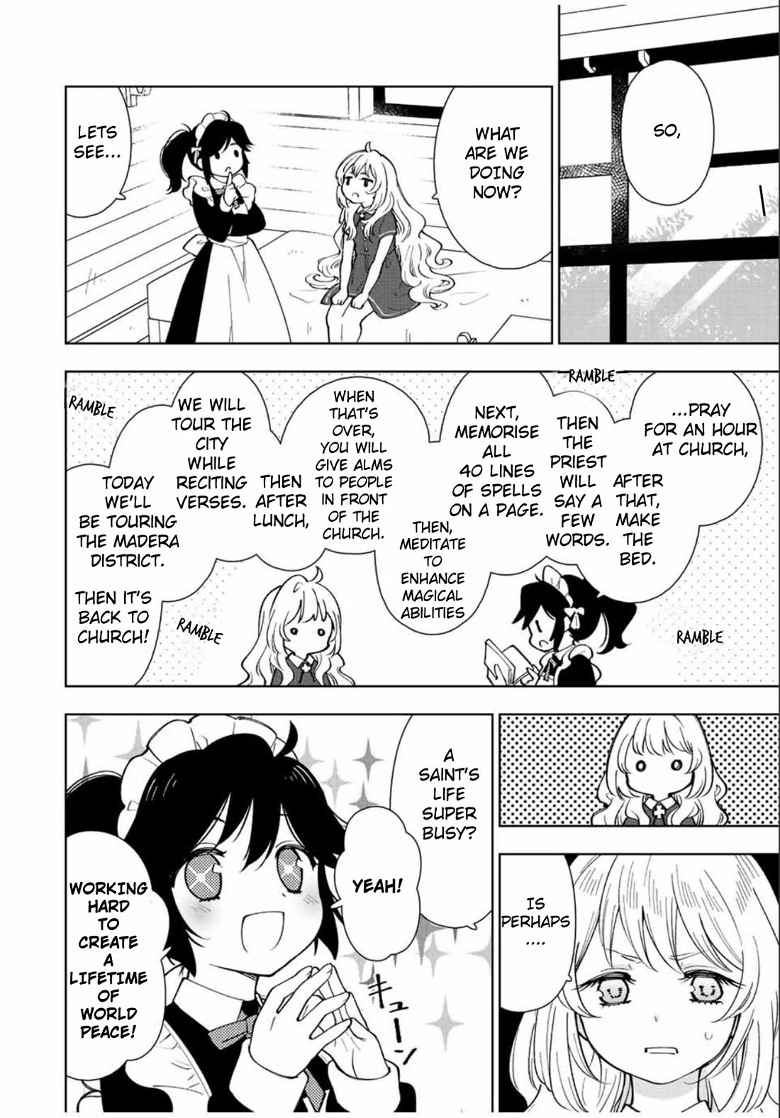 The Great Saint's Carefree Journey to Another World. chapter 1 page 34