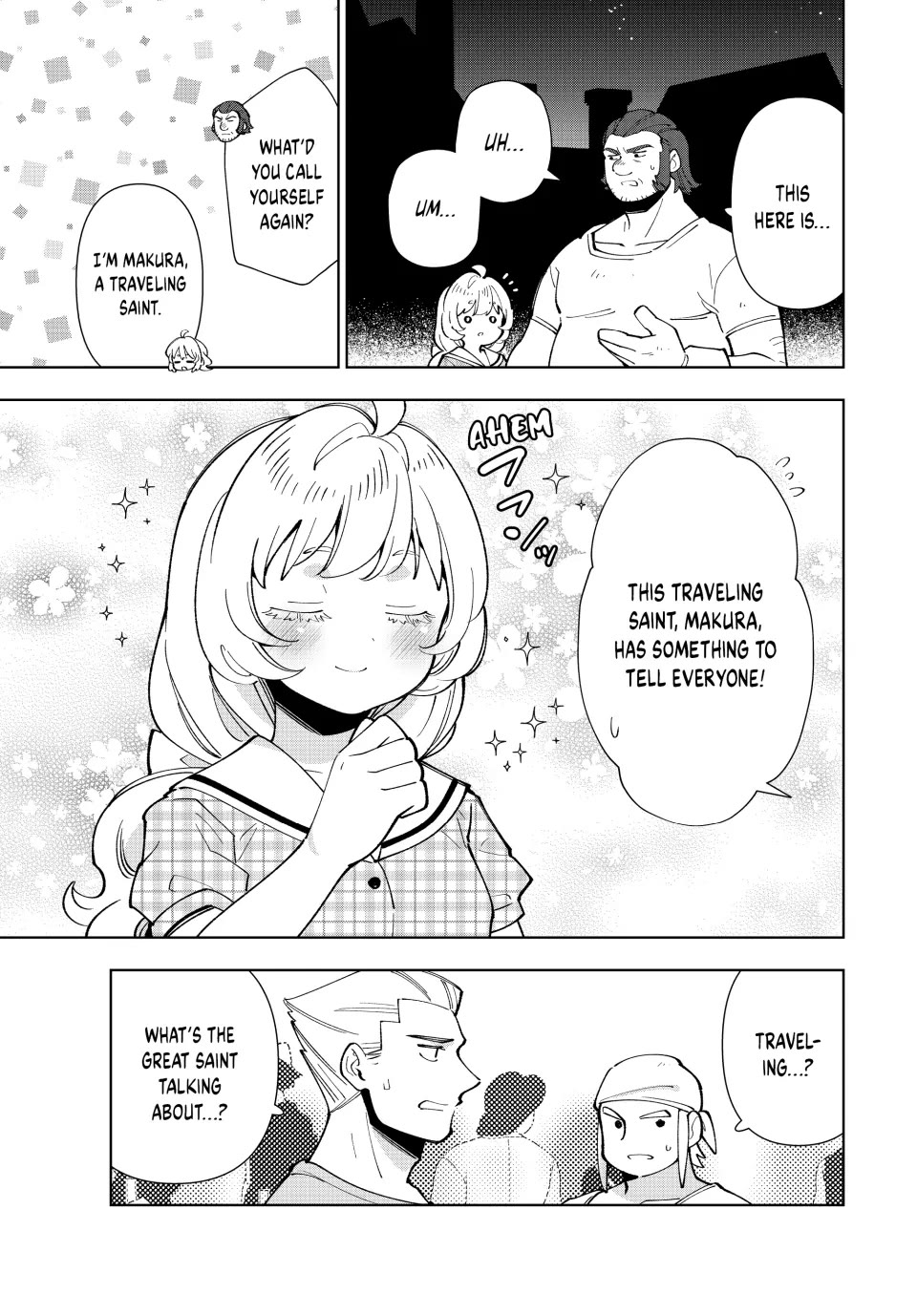 The Great Saint's Carefree Journey to Another World. chapter 34 page 3