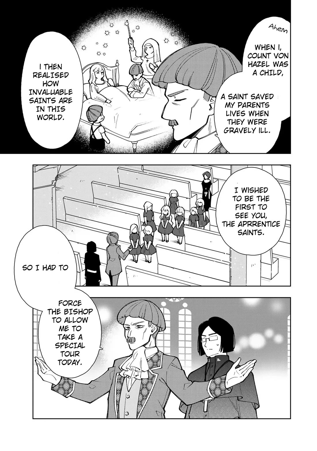 The Great Saint's Carefree Journey to Another World. chapter 4 page 4