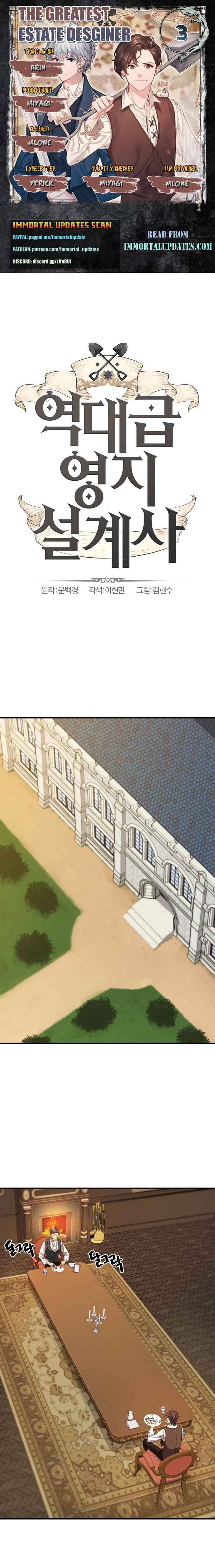 The Greatest Estate Developer chapter 3 page 1