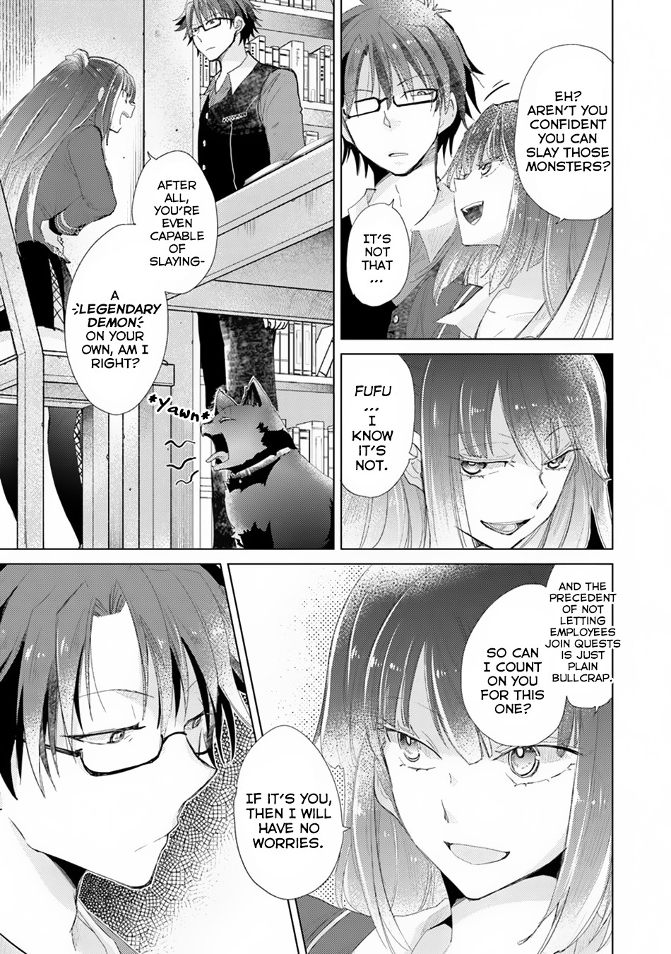 The Guild Official With The Out-of-the-Way Skill “Shadowy” Is, In Fact, The Legendary Assassin chapter 6 page 8