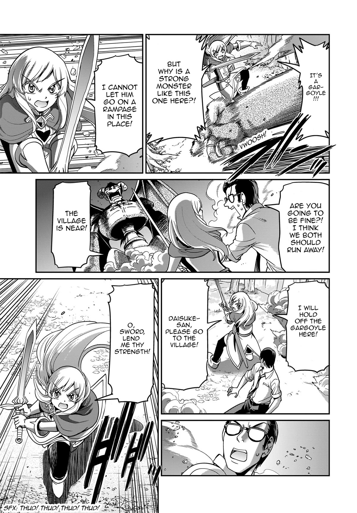 The Gunner's Life of a Middle-aged Man Summoned to Another World and Armed With a Rifle chapter 1 page 15