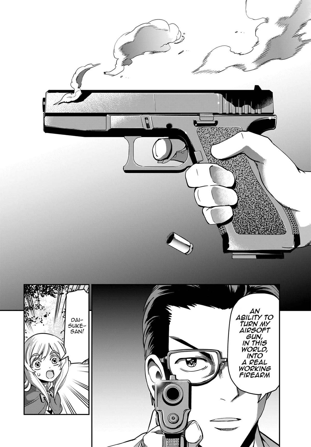The Gunner's Life of a Middle-aged Man Summoned to Another World and Armed With a Rifle chapter 1 page 20