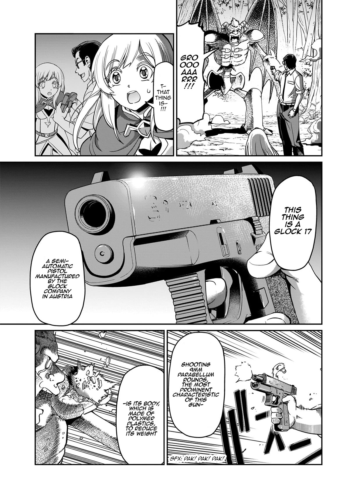 The Gunner's Life of a Middle-aged Man Summoned to Another World and Armed With a Rifle chapter 1 page 21