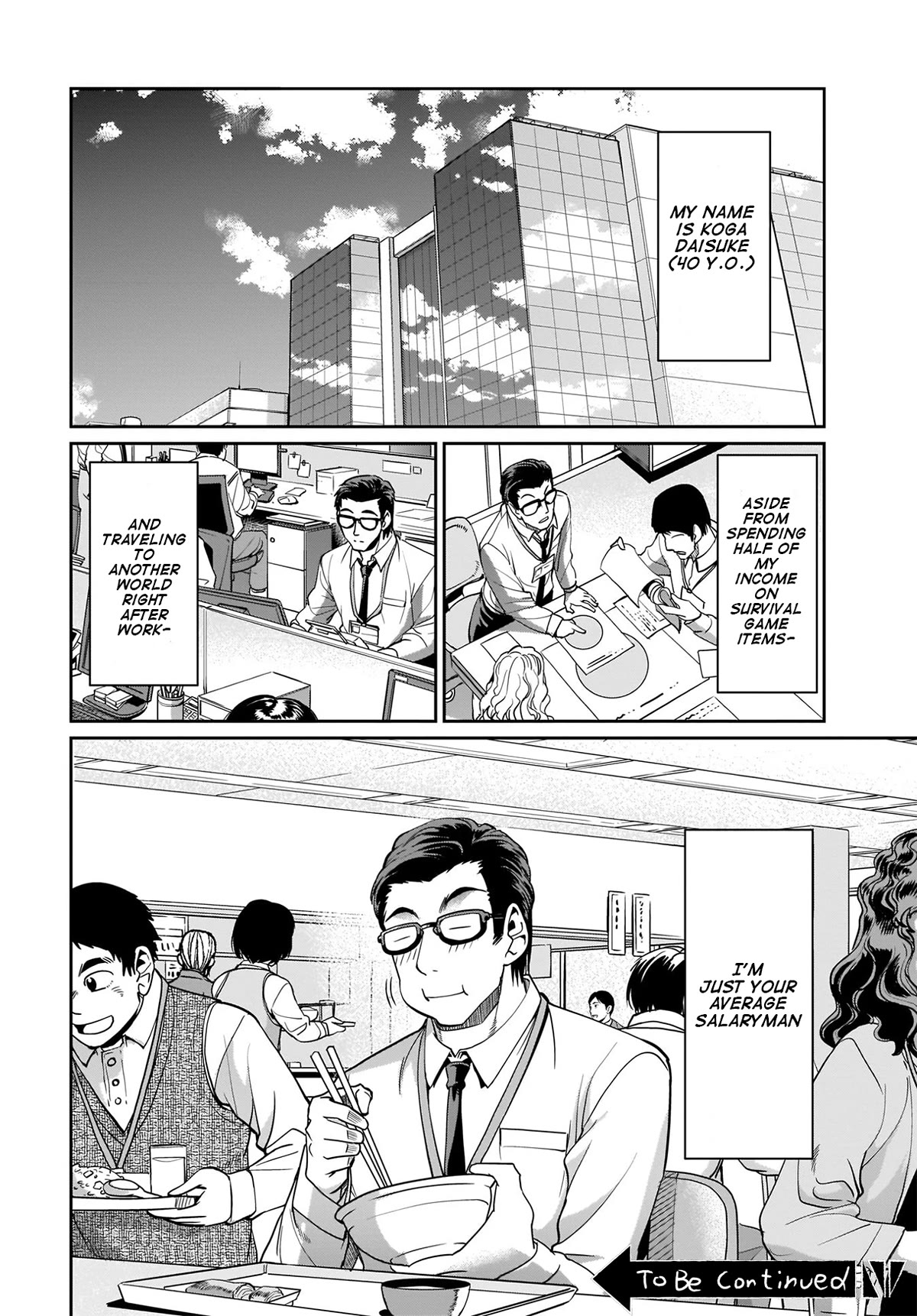 The Gunner's Life of a Middle-aged Man Summoned to Another World and Armed With a Rifle chapter 1 page 27