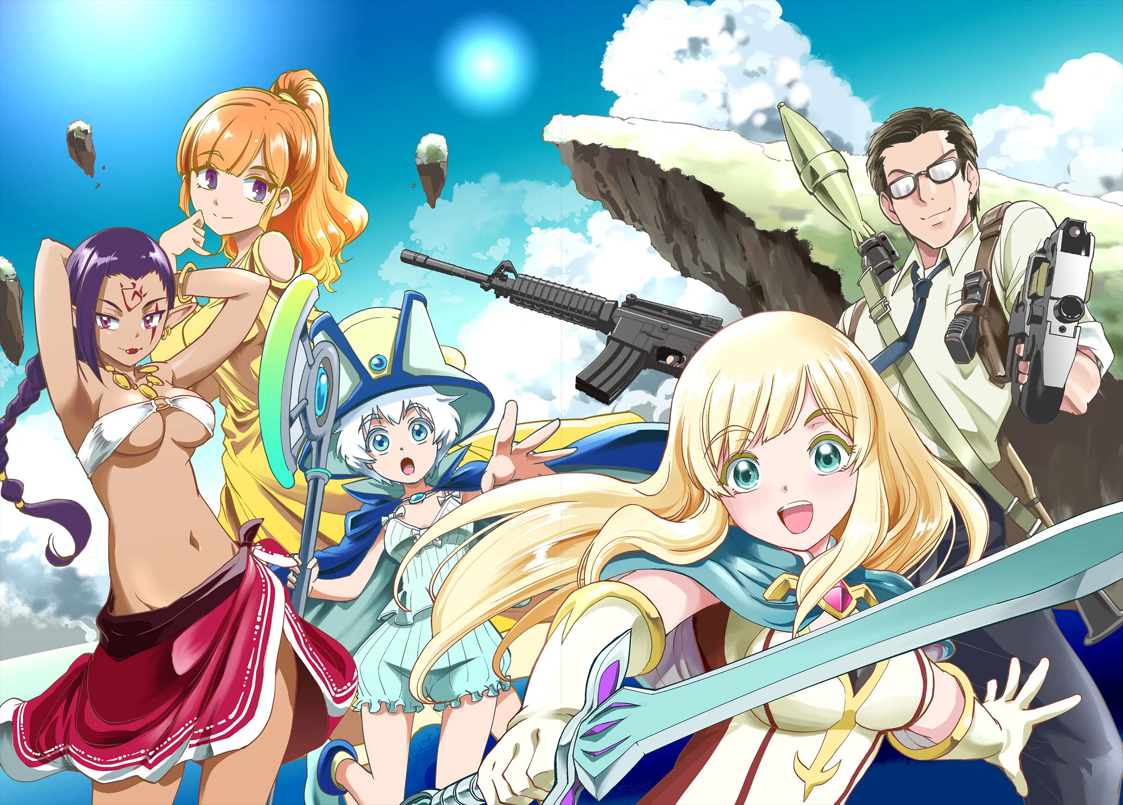 The Gunner's Life of a Middle-aged Man Summoned to Another World and Armed With a Rifle chapter 1 page 3