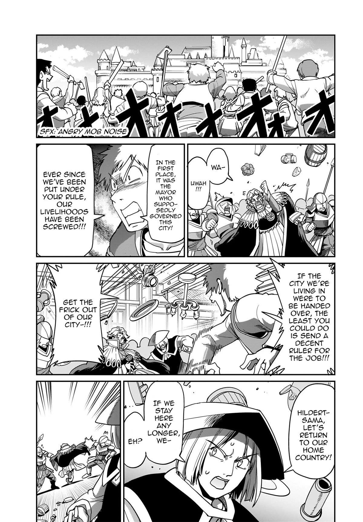 The Gunner's Life of a Middle-aged Man Summoned to Another World and Armed With a Rifle chapter 10 page 10