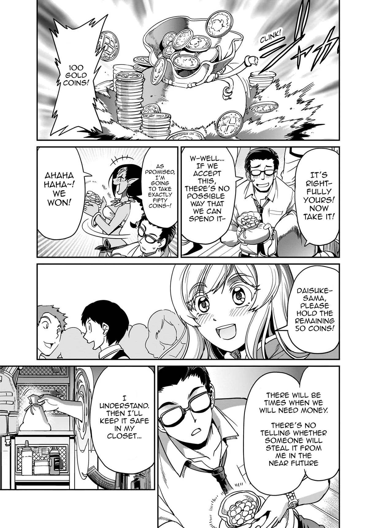 The Gunner's Life of a Middle-aged Man Summoned to Another World and Armed With a Rifle chapter 10 page 14