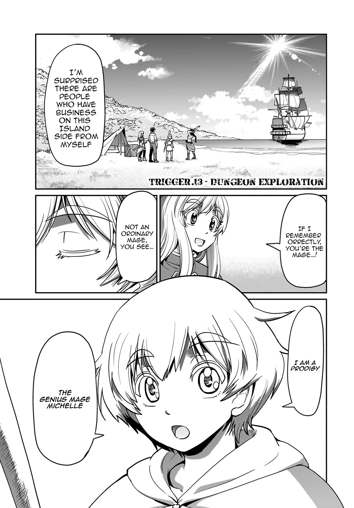 The Gunner's Life of a Middle-aged Man Summoned to Another World and Armed With a Rifle chapter 13 page 2