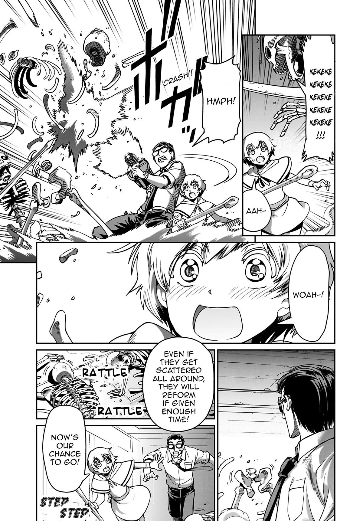 The Gunner's Life of a Middle-aged Man Summoned to Another World and Armed With a Rifle chapter 14 page 14