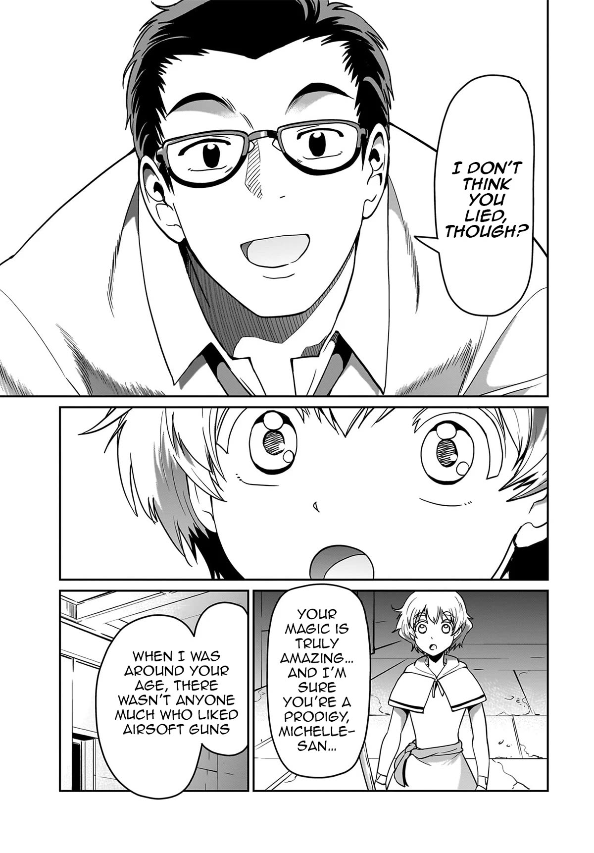 The Gunner's Life of a Middle-aged Man Summoned to Another World and Armed With a Rifle chapter 14 page 16