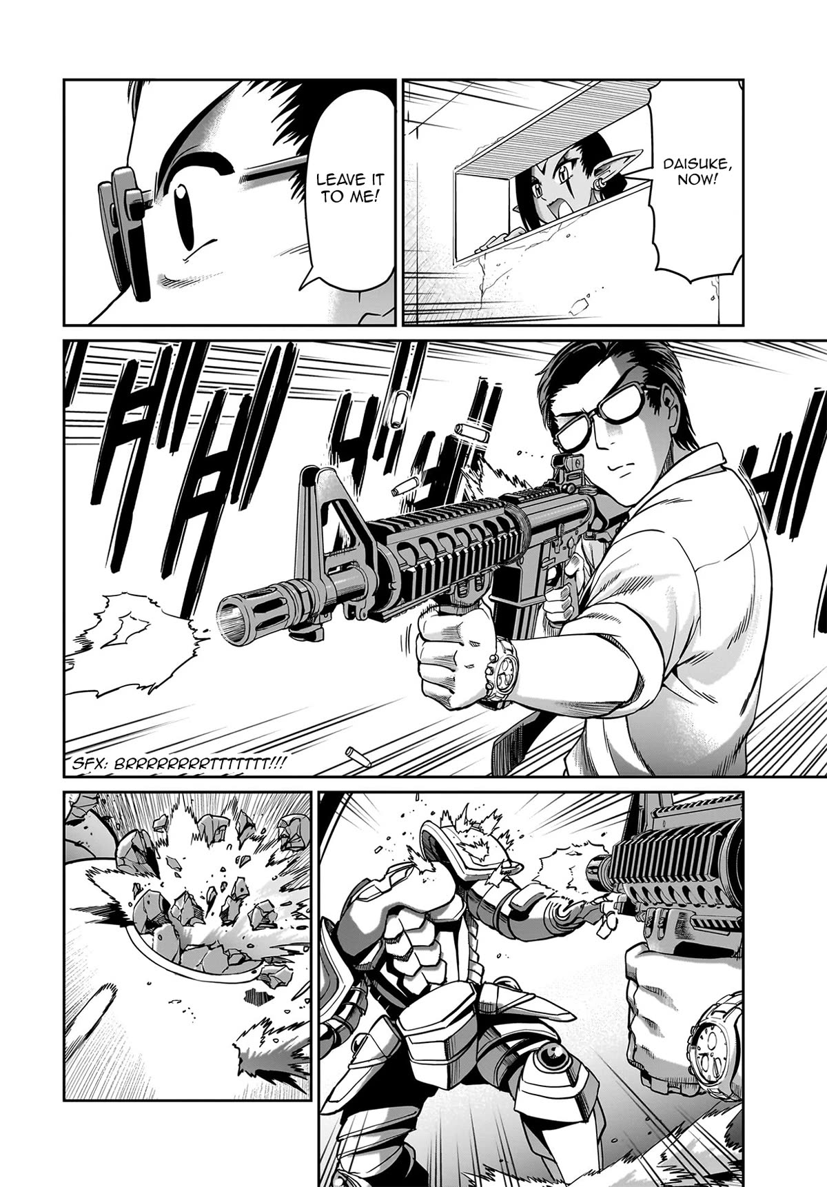 The Gunner's Life of a Middle-aged Man Summoned to Another World and Armed With a Rifle chapter 15 page 13
