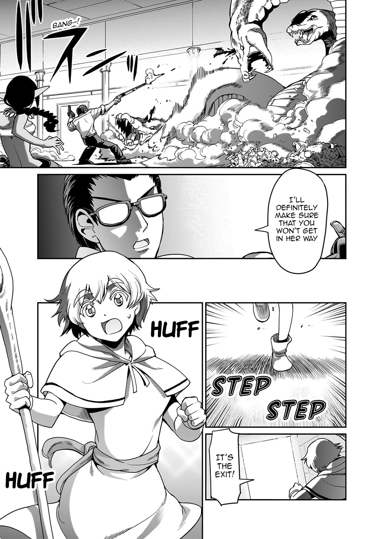 The Gunner's Life of a Middle-aged Man Summoned to Another World and Armed With a Rifle chapter 17 page 10