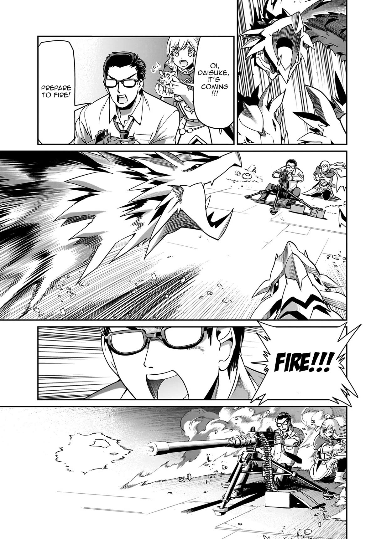 The Gunner's Life of a Middle-aged Man Summoned to Another World and Armed With a Rifle chapter 19 page 20