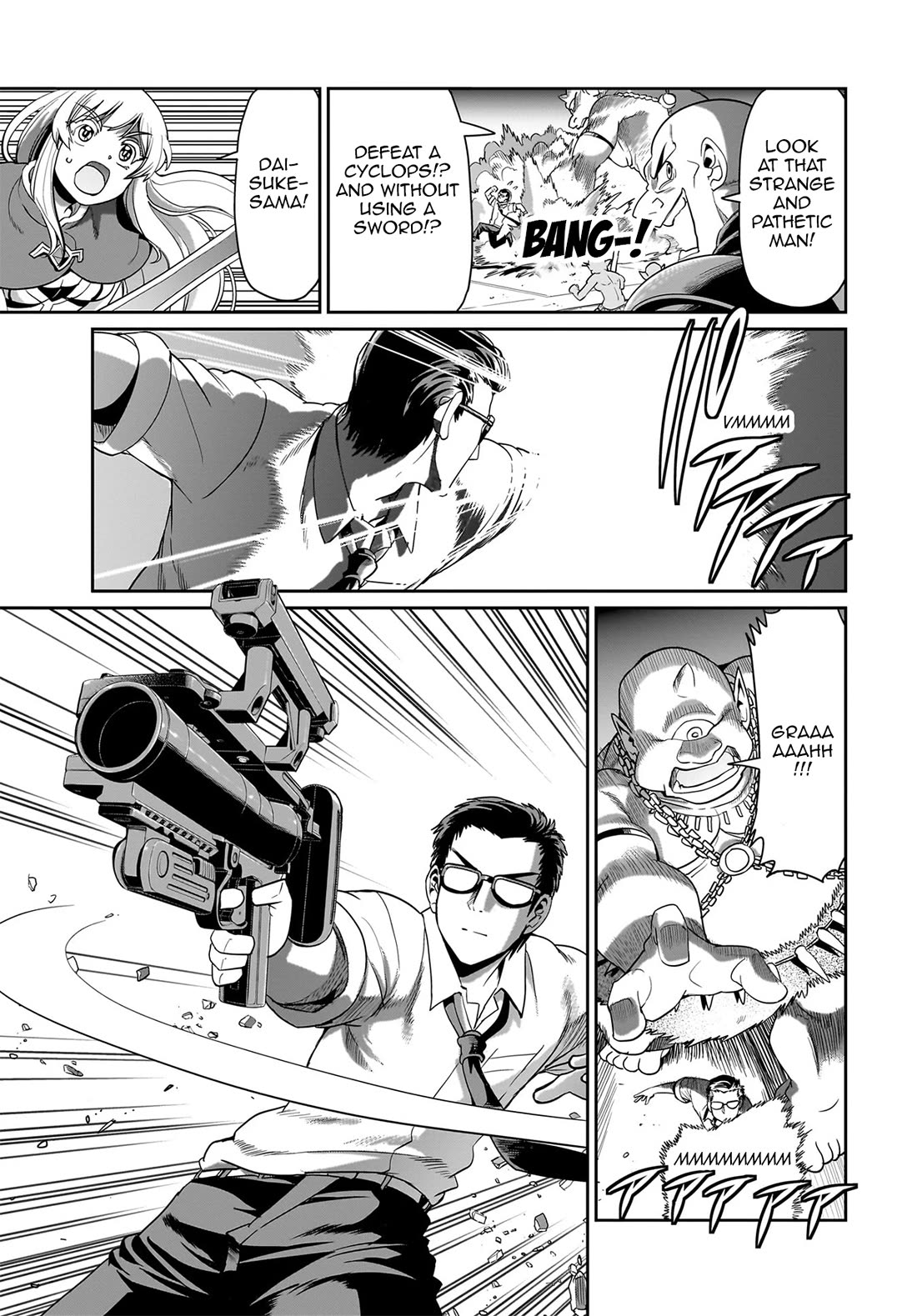 The Gunner's Life of a Middle-aged Man Summoned to Another World and Armed With a Rifle chapter 23 page 16