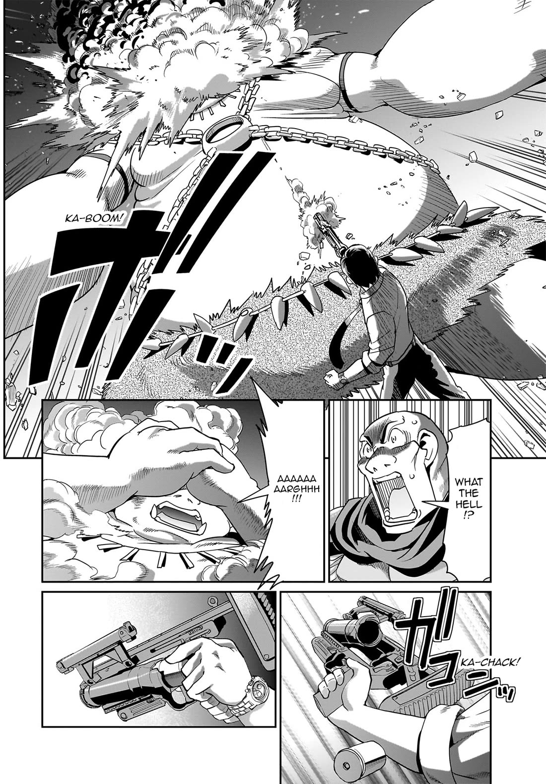 The Gunner's Life of a Middle-aged Man Summoned to Another World and Armed With a Rifle chapter 23 page 17
