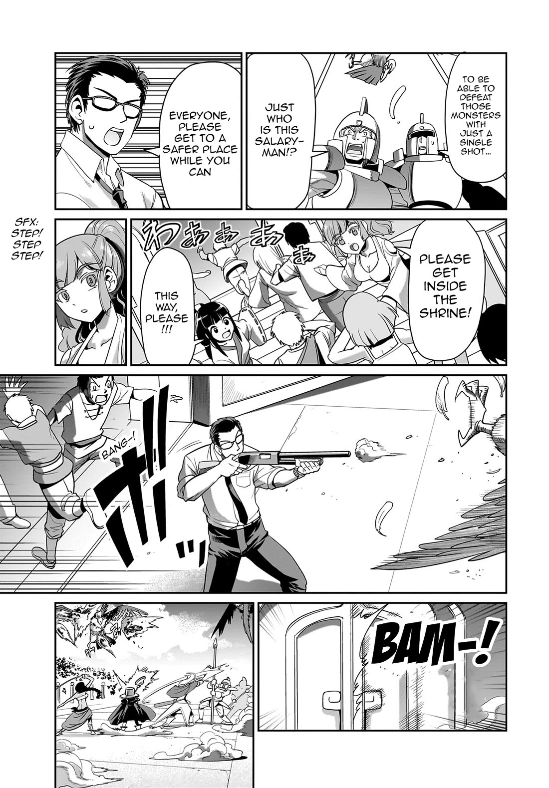 The Gunner's Life of a Middle-aged Man Summoned to Another World and Armed With a Rifle chapter 24 page 14