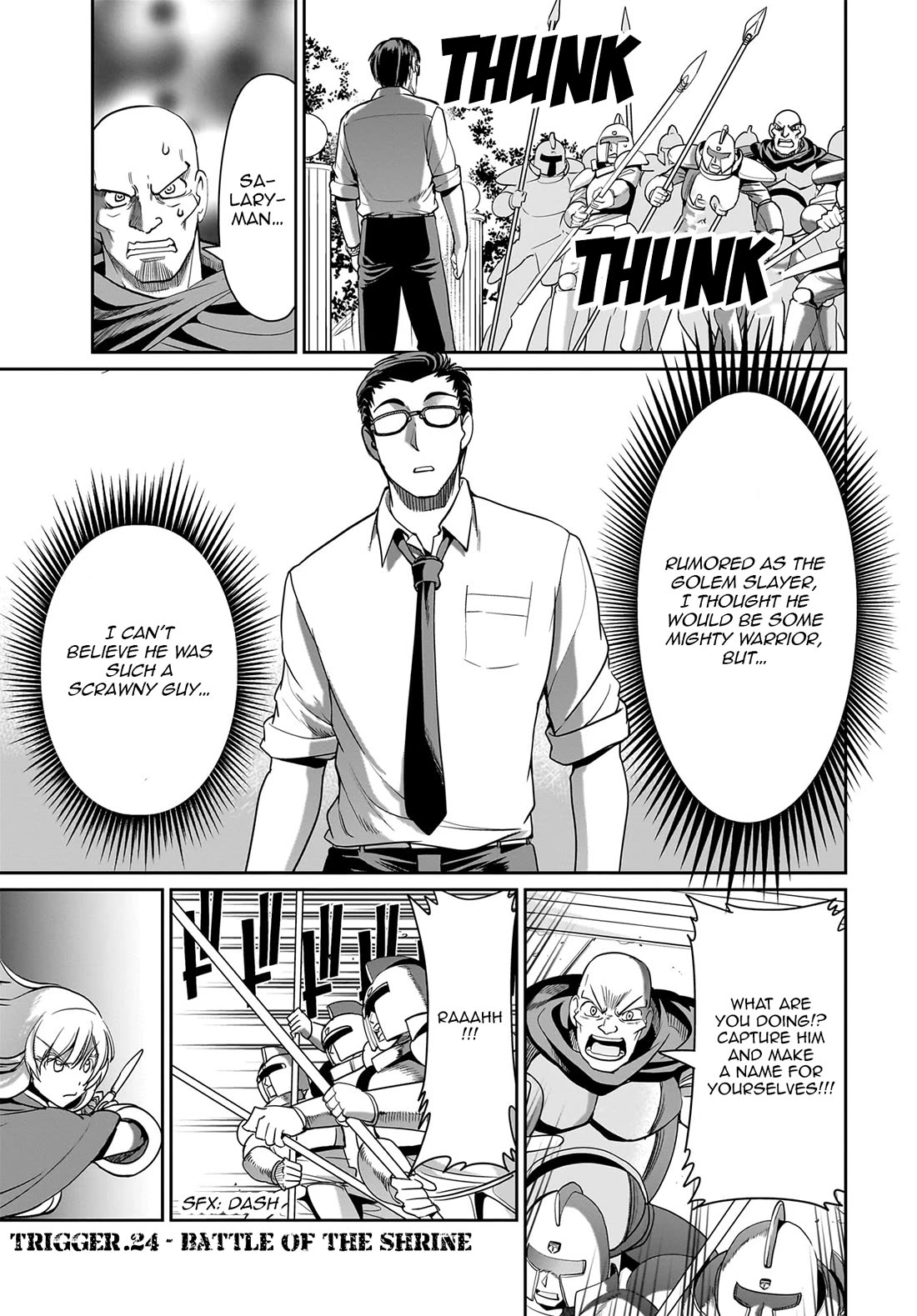 The Gunner's Life of a Middle-aged Man Summoned to Another World and Armed With a Rifle chapter 24 page 2