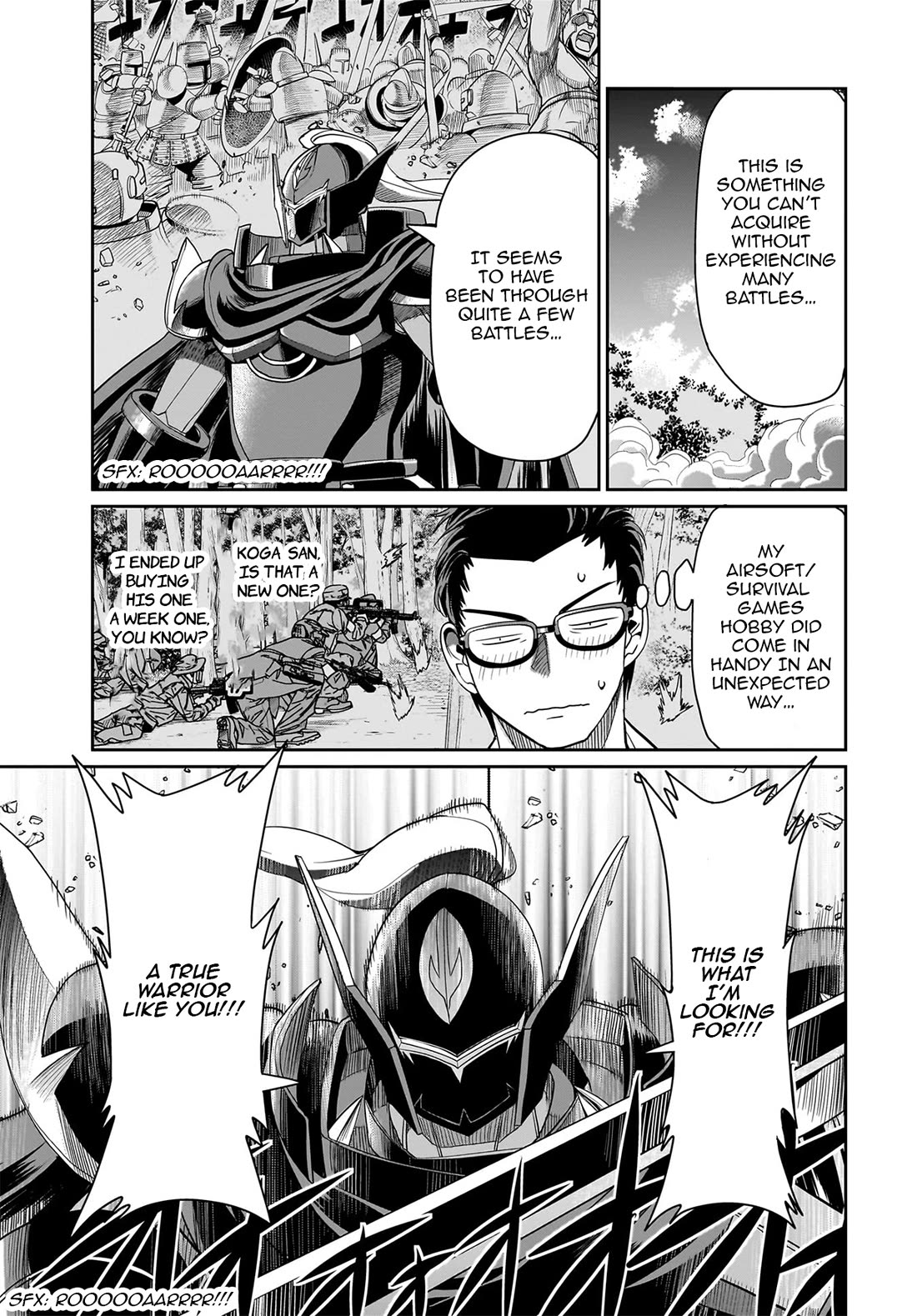 The Gunner's Life of a Middle-aged Man Summoned to Another World and Armed With a Rifle chapter 26 page 12