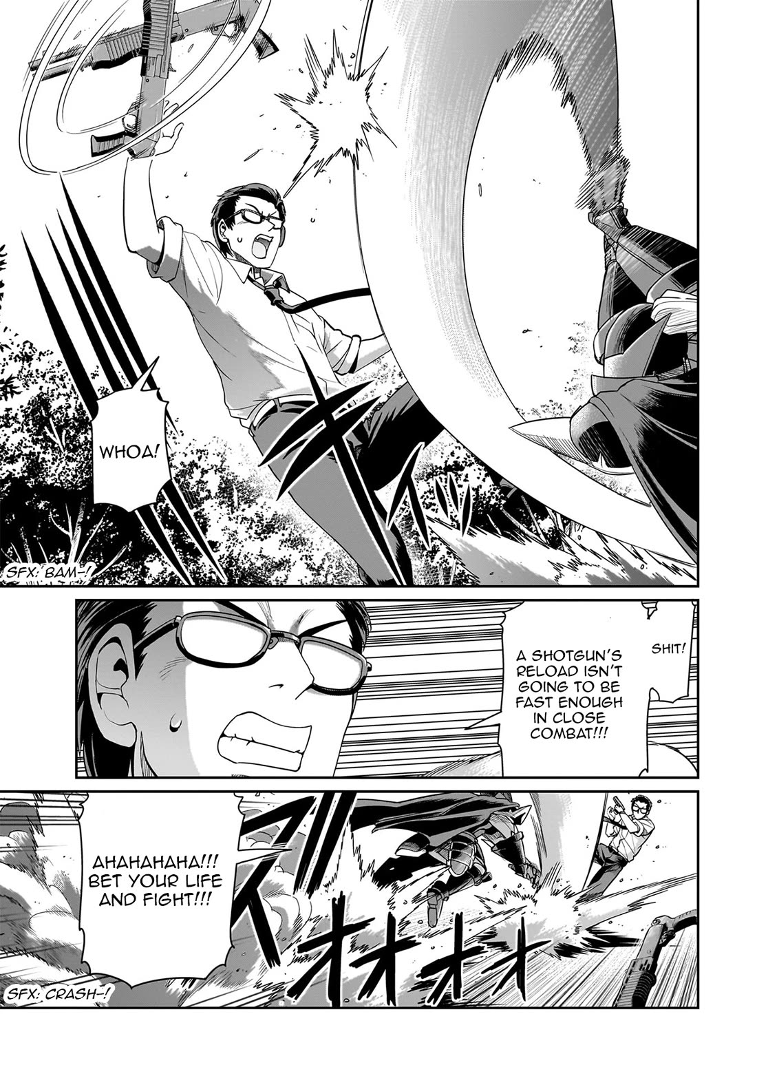 The Gunner's Life of a Middle-aged Man Summoned to Another World and Armed With a Rifle chapter 26 page 14