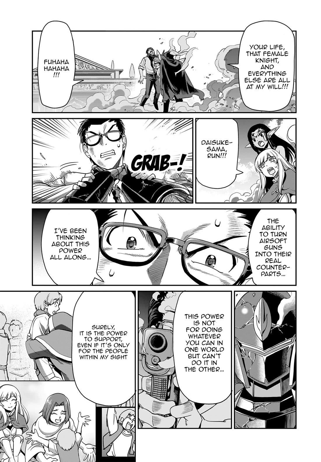 The Gunner's Life of a Middle-aged Man Summoned to Another World and Armed With a Rifle chapter 27 page 14