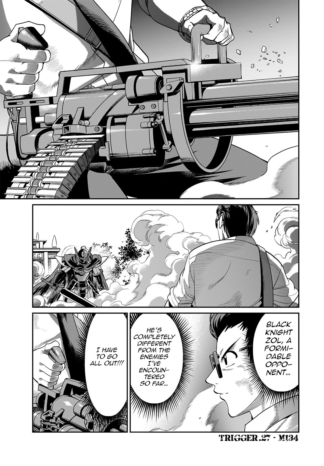 The Gunner's Life of a Middle-aged Man Summoned to Another World and Armed With a Rifle chapter 27 page 2