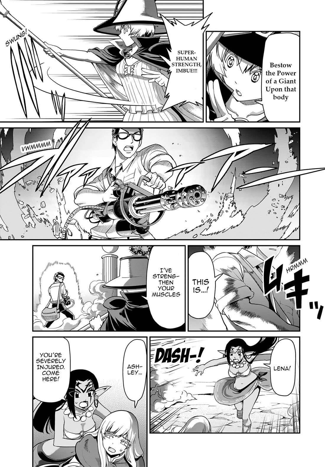 The Gunner's Life of a Middle-aged Man Summoned to Another World and Armed With a Rifle chapter 27 page 4