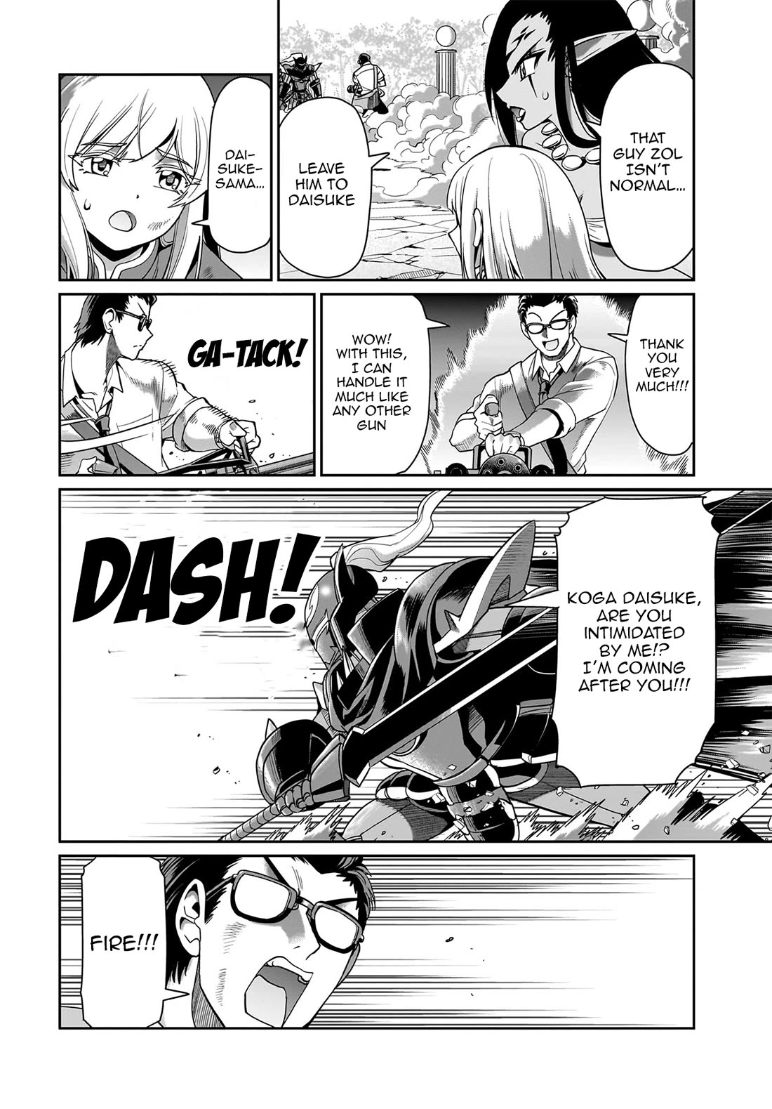 The Gunner's Life of a Middle-aged Man Summoned to Another World and Armed With a Rifle chapter 27 page 5