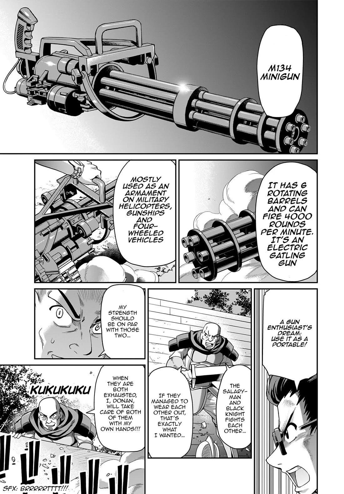 The Gunner's Life of a Middle-aged Man Summoned to Another World and Armed With a Rifle chapter 27 page 8