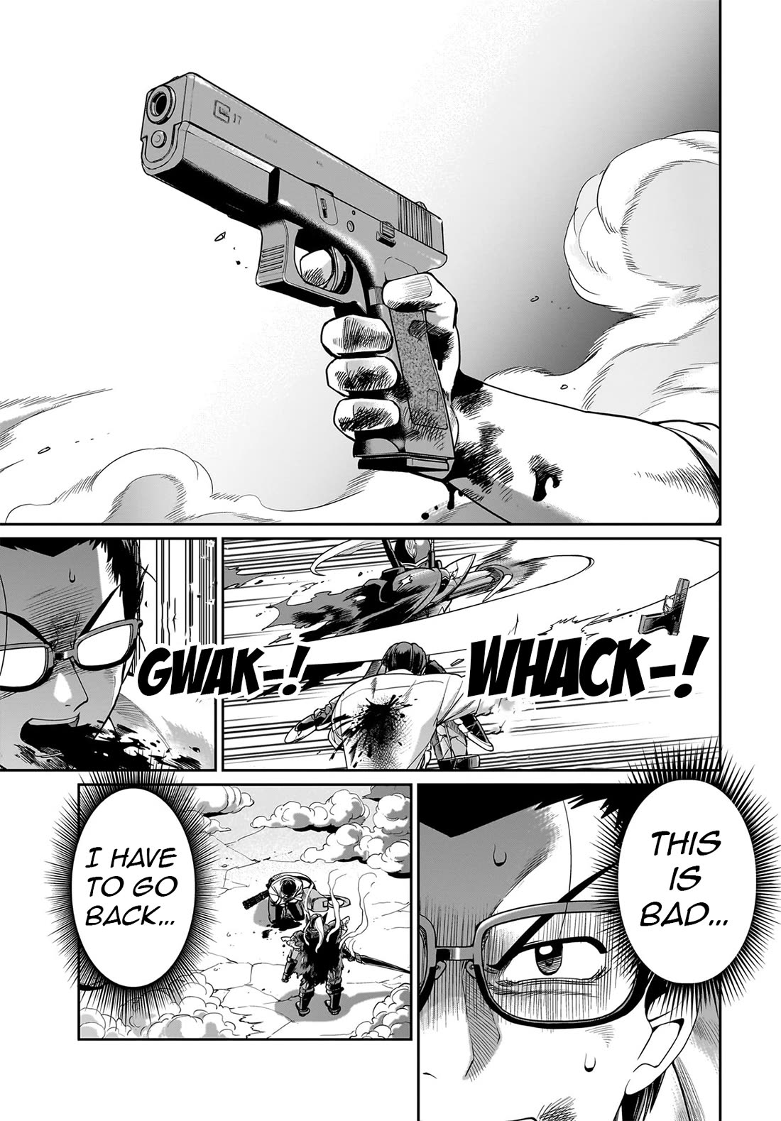 The Gunner's Life of a Middle-aged Man Summoned to Another World and Armed With a Rifle chapter 28 page 4