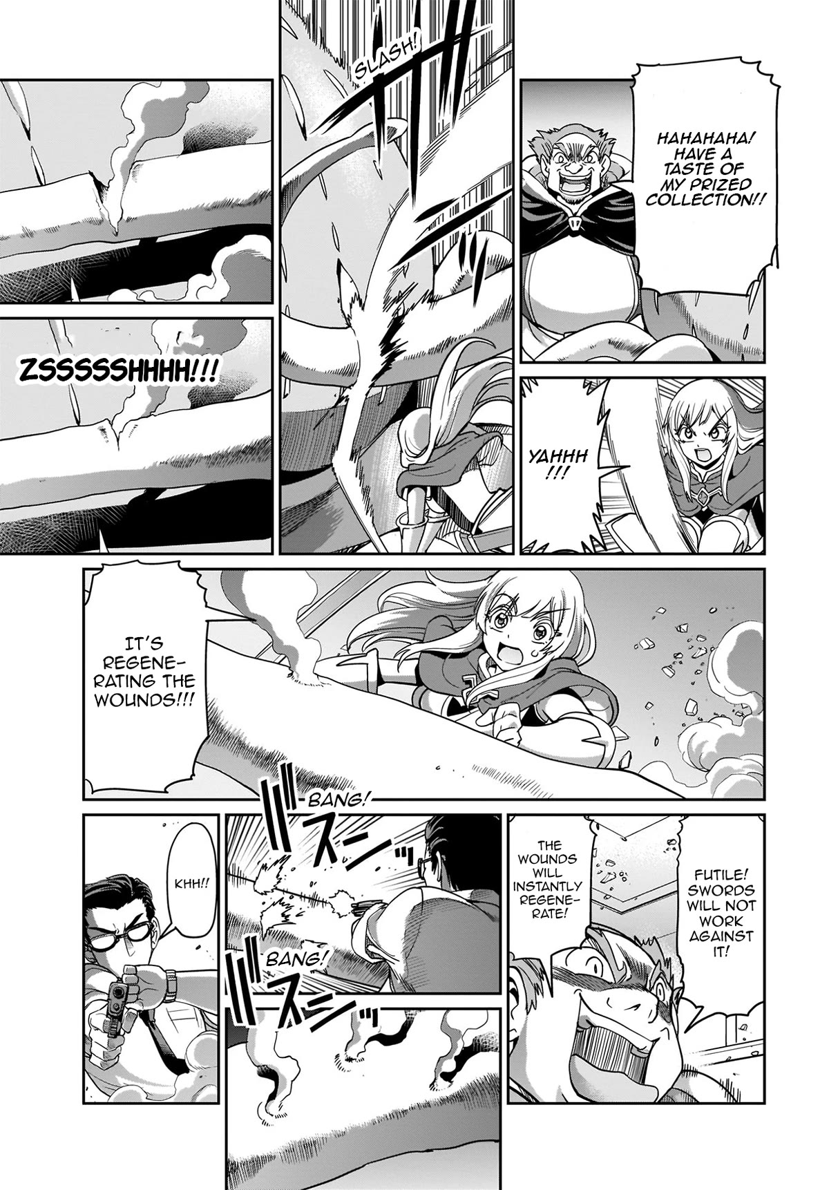 The Gunner's Life of a Middle-aged Man Summoned to Another World and Armed With a Rifle chapter 3 page 12