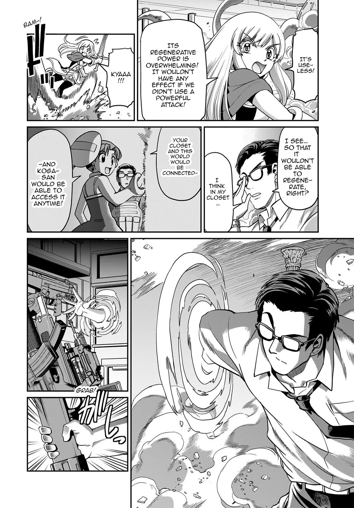 The Gunner's Life of a Middle-aged Man Summoned to Another World and Armed With a Rifle chapter 3 page 13