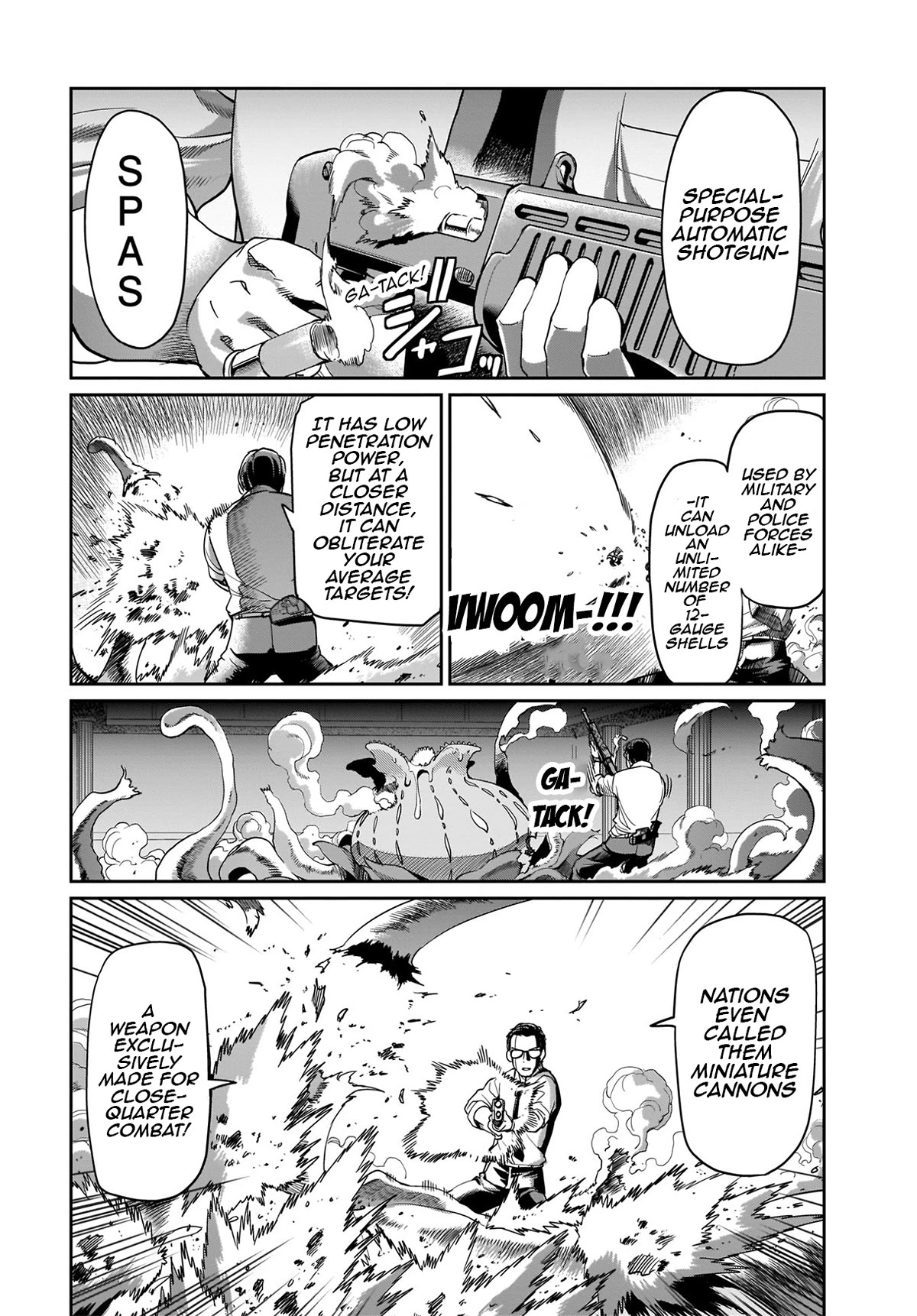 The Gunner's Life of a Middle-aged Man Summoned to Another World and Armed With a Rifle chapter 3 page 17