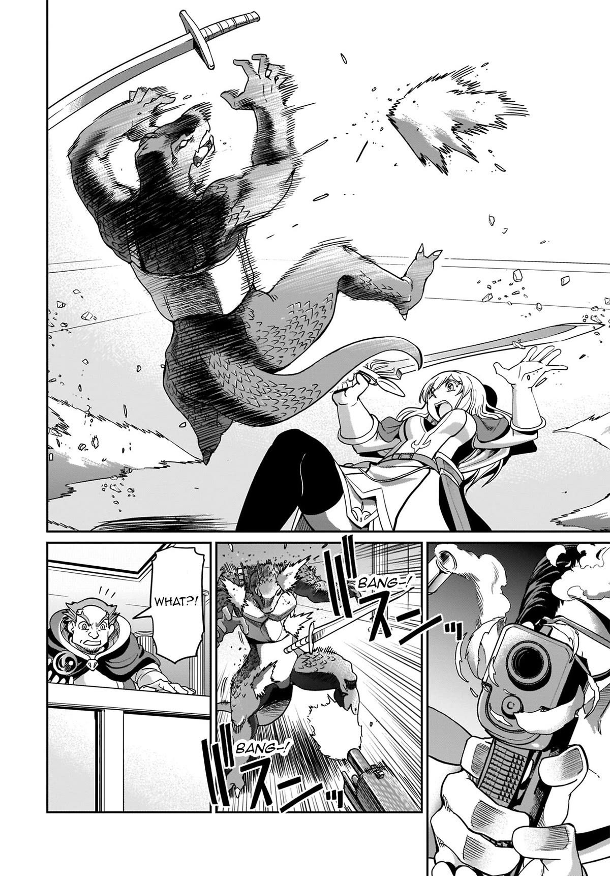 The Gunner's Life of a Middle-aged Man Summoned to Another World and Armed With a Rifle chapter 3 page 7