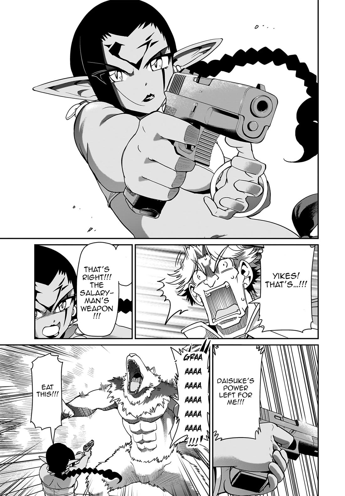 The Gunner's Life of a Middle-aged Man Summoned to Another World and Armed With a Rifle chapter 31 page 12