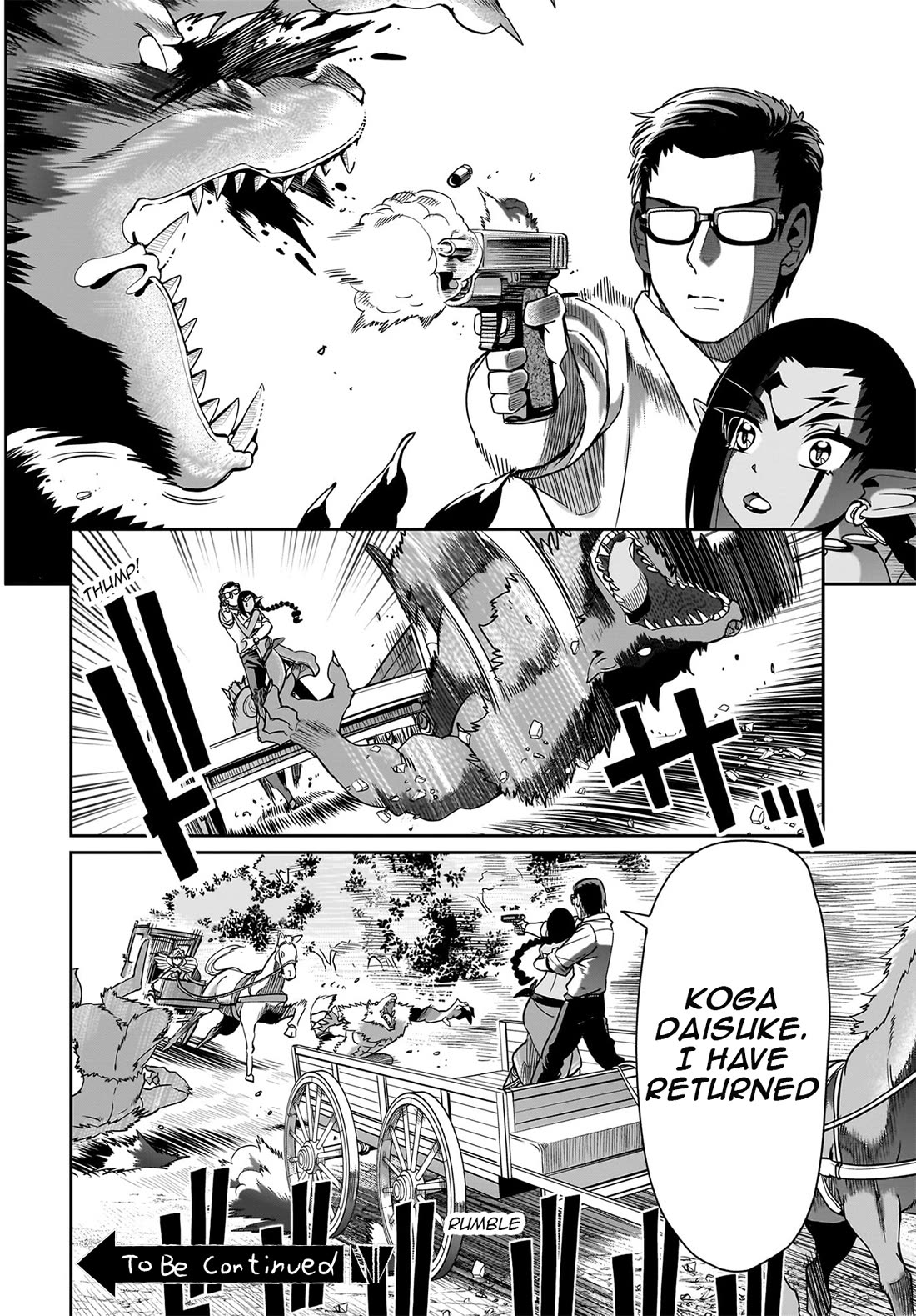 The Gunner's Life of a Middle-aged Man Summoned to Another World and Armed With a Rifle chapter 31 page 21