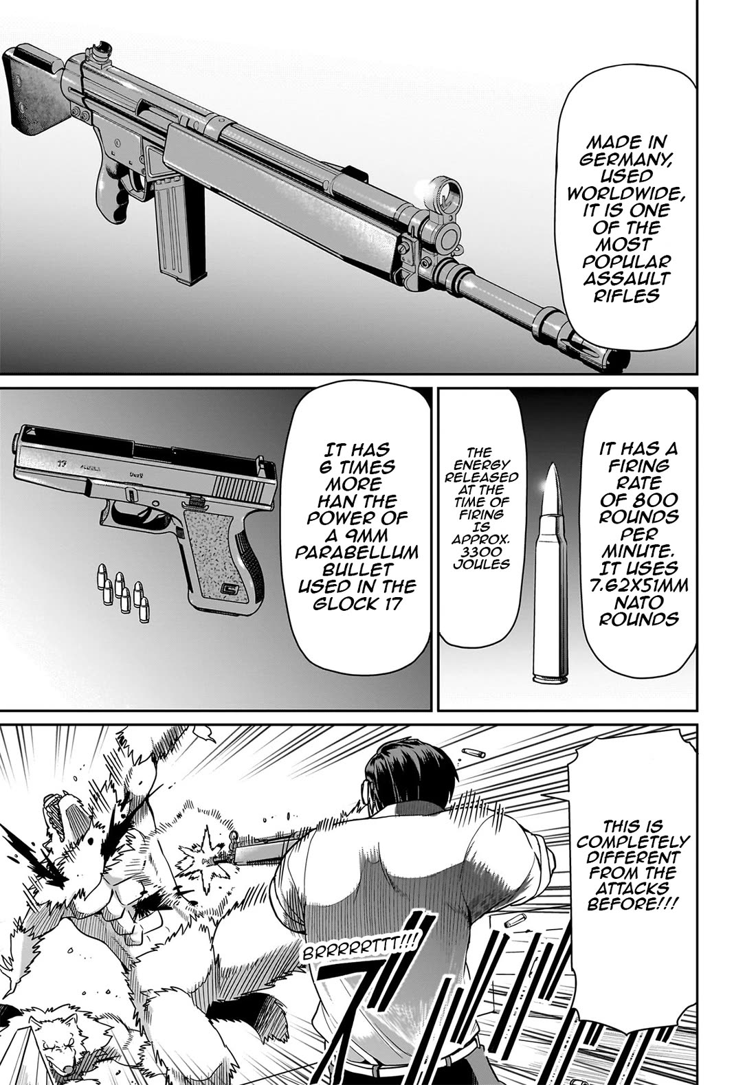 The Gunner's Life of a Middle-aged Man Summoned to Another World and Armed With a Rifle chapter 32 page 10