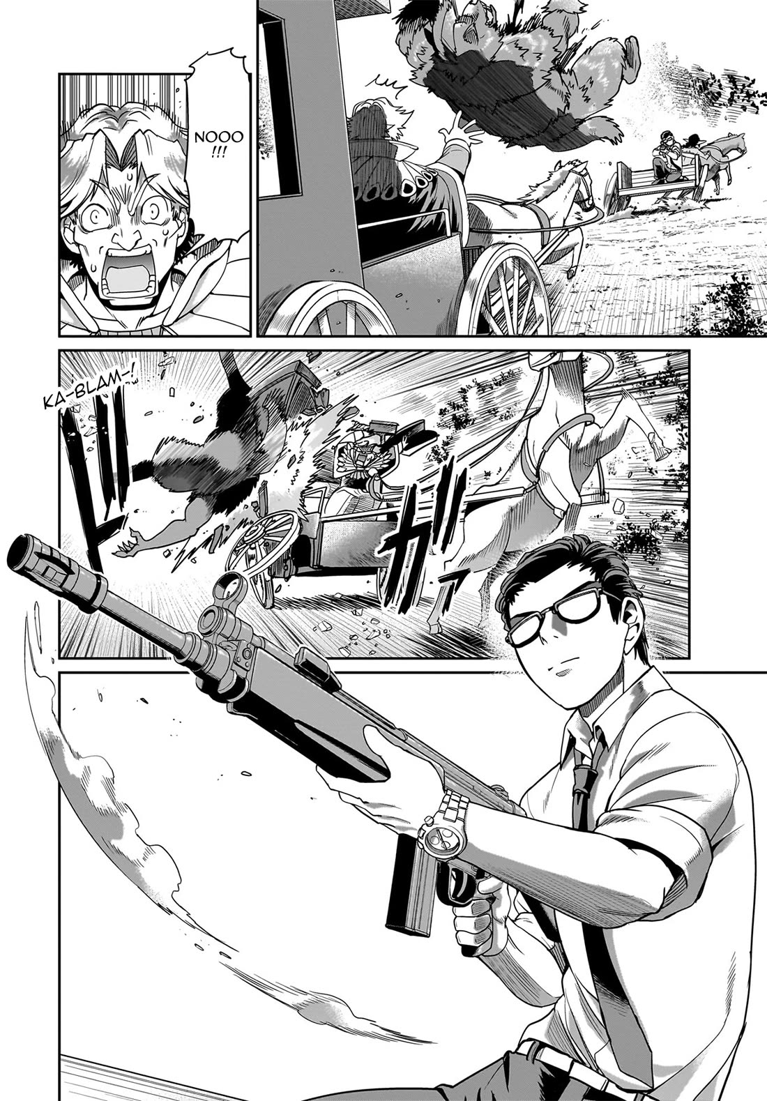 The Gunner's Life of a Middle-aged Man Summoned to Another World and Armed With a Rifle chapter 32 page 15