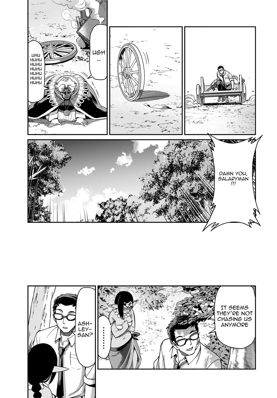 The Gunner's Life of a Middle-aged Man Summoned to Another World and Armed With a Rifle chapter 32 page 16