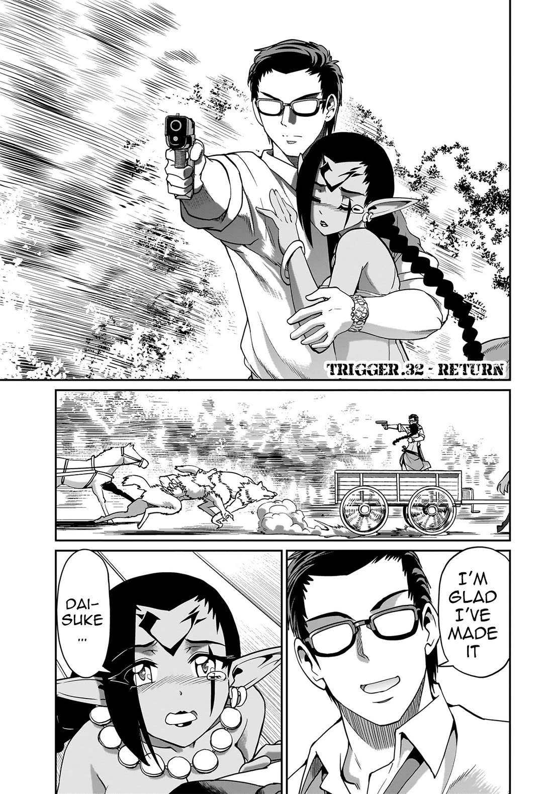 The Gunner's Life of a Middle-aged Man Summoned to Another World and Armed With a Rifle chapter 32 page 2