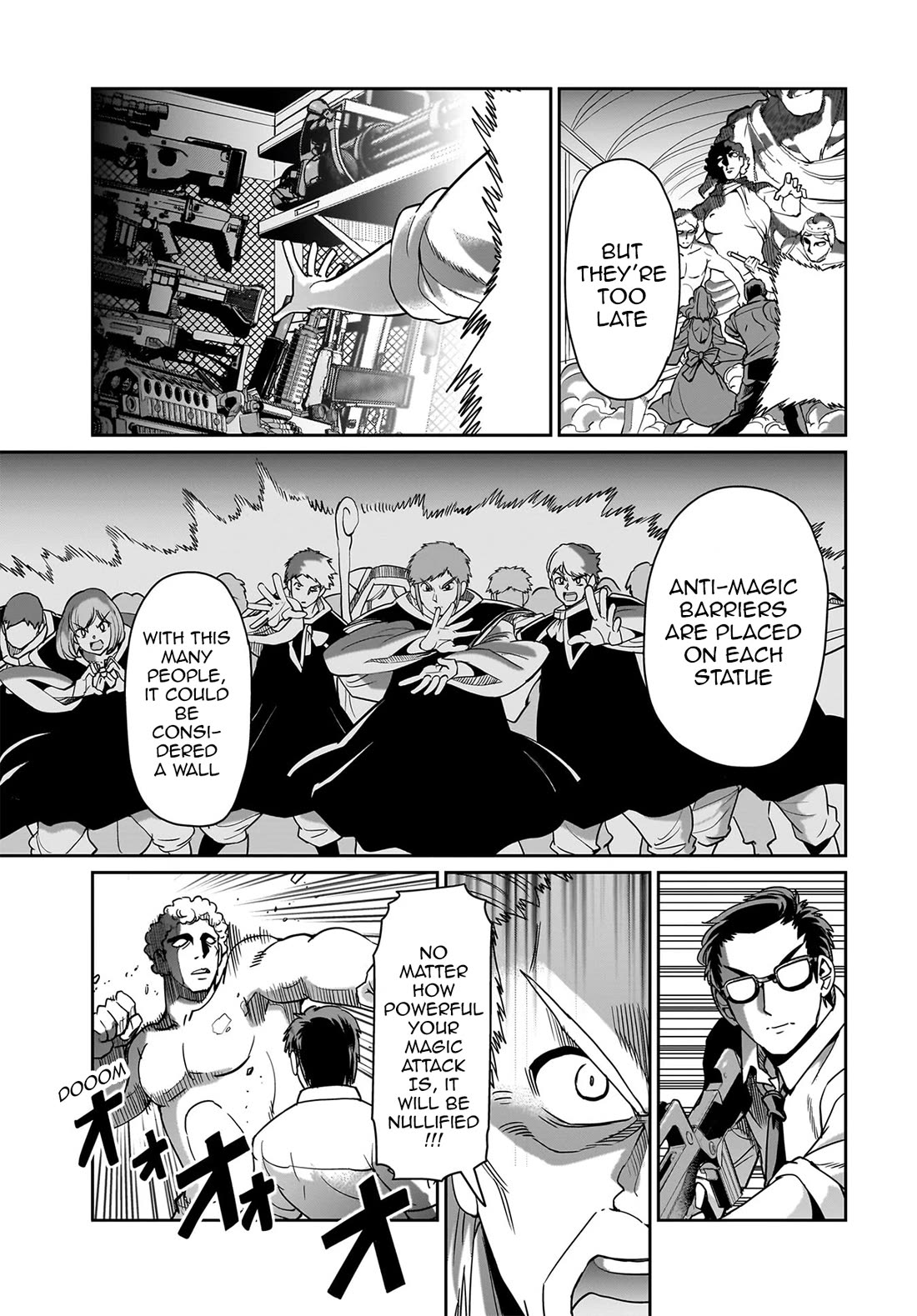 The Gunner's Life of a Middle-aged Man Summoned to Another World and Armed With a Rifle chapter 37 page 10