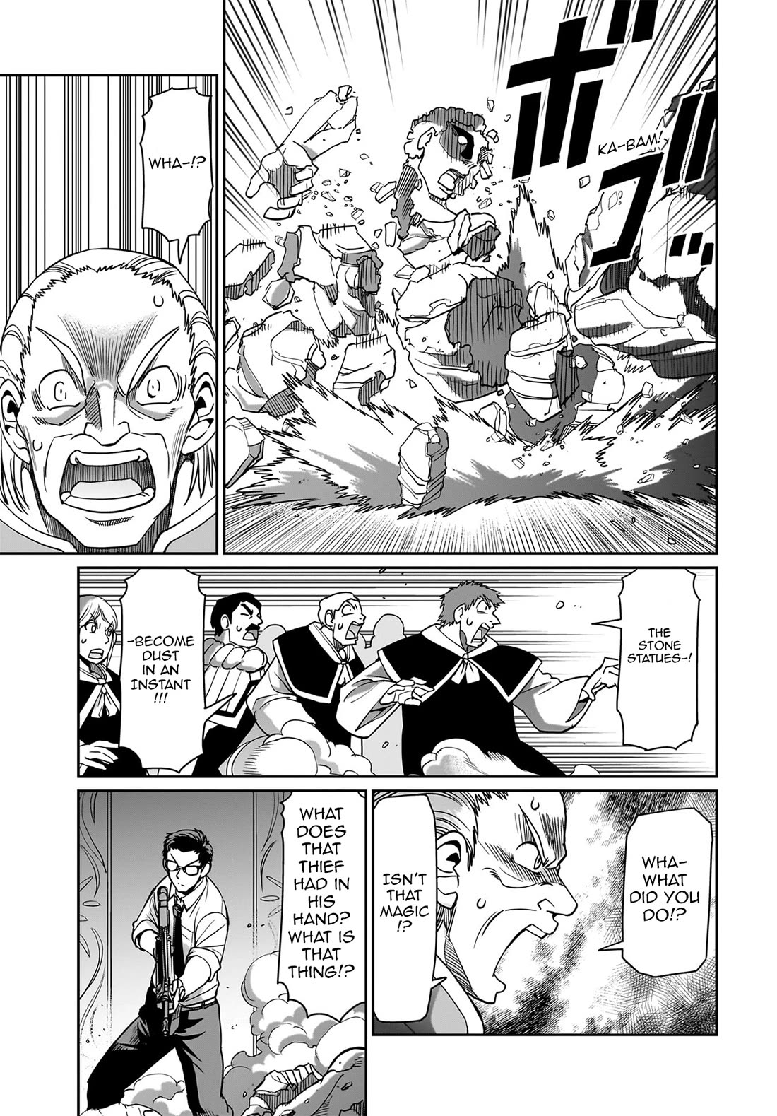 The Gunner's Life of a Middle-aged Man Summoned to Another World and Armed With a Rifle chapter 37 page 12