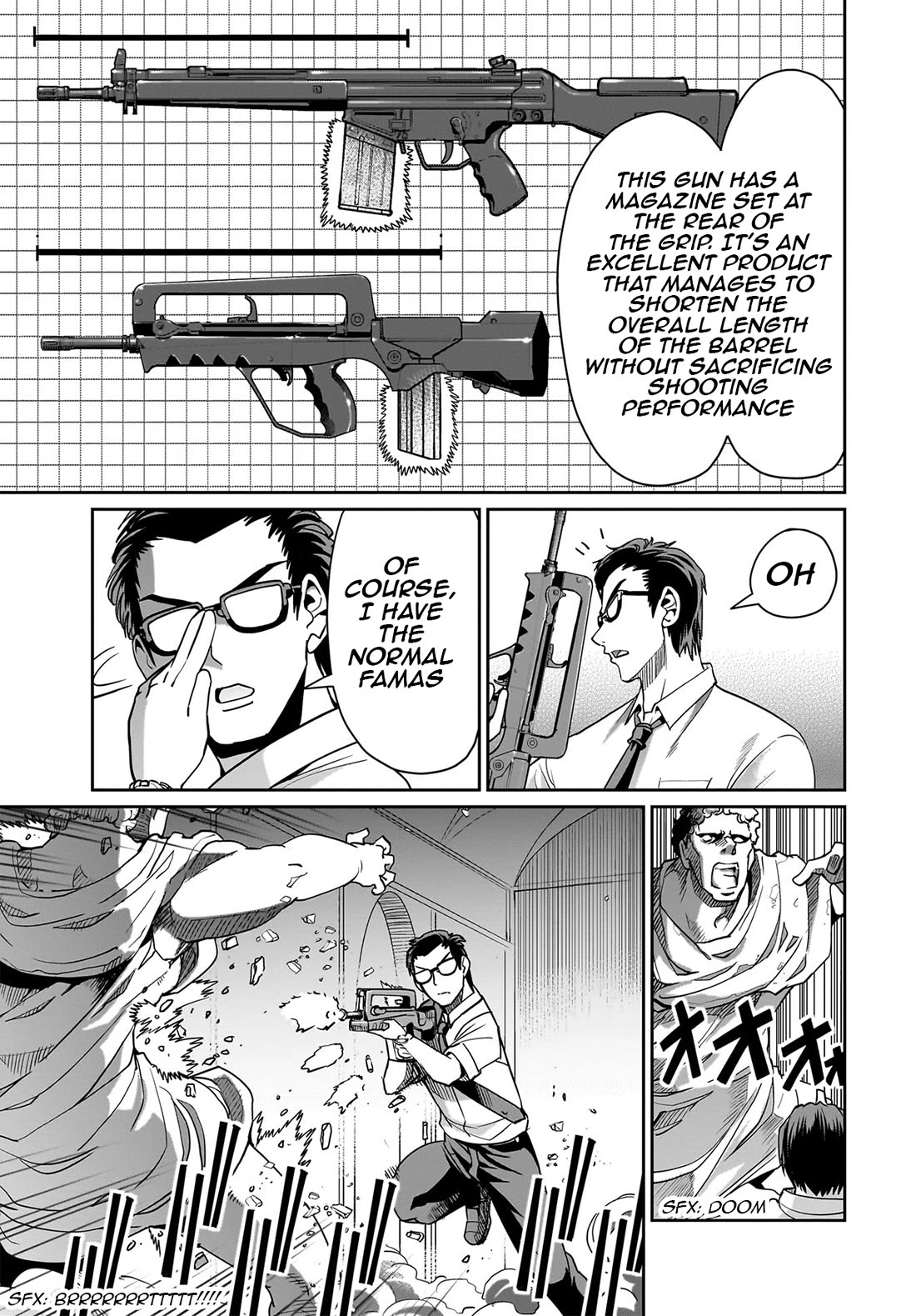 The Gunner's Life of a Middle-aged Man Summoned to Another World and Armed With a Rifle chapter 37 page 14