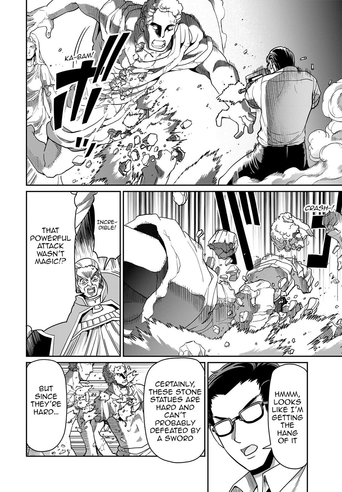 The Gunner's Life of a Middle-aged Man Summoned to Another World and Armed With a Rifle chapter 37 page 15