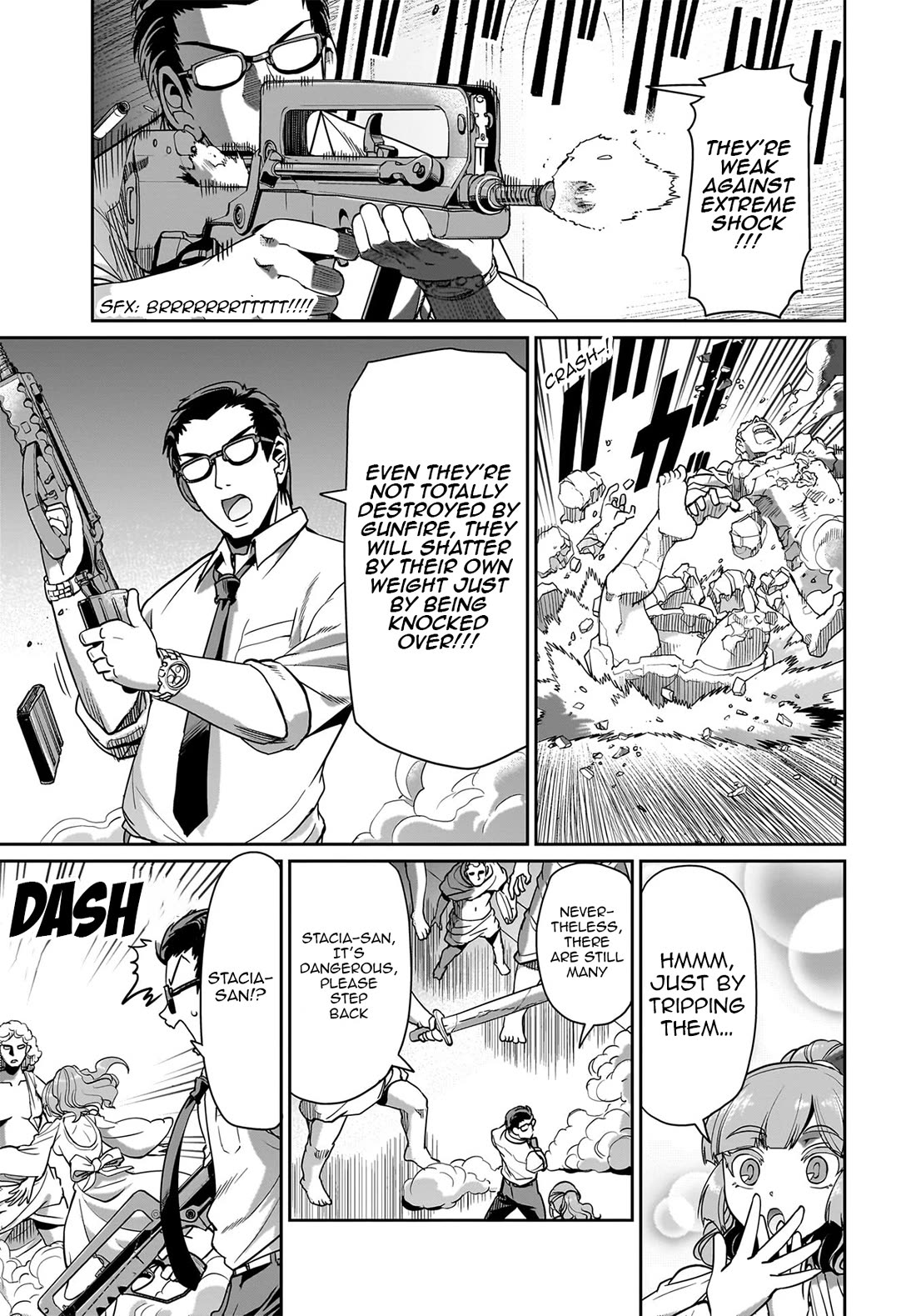 The Gunner's Life of a Middle-aged Man Summoned to Another World and Armed With a Rifle chapter 37 page 16