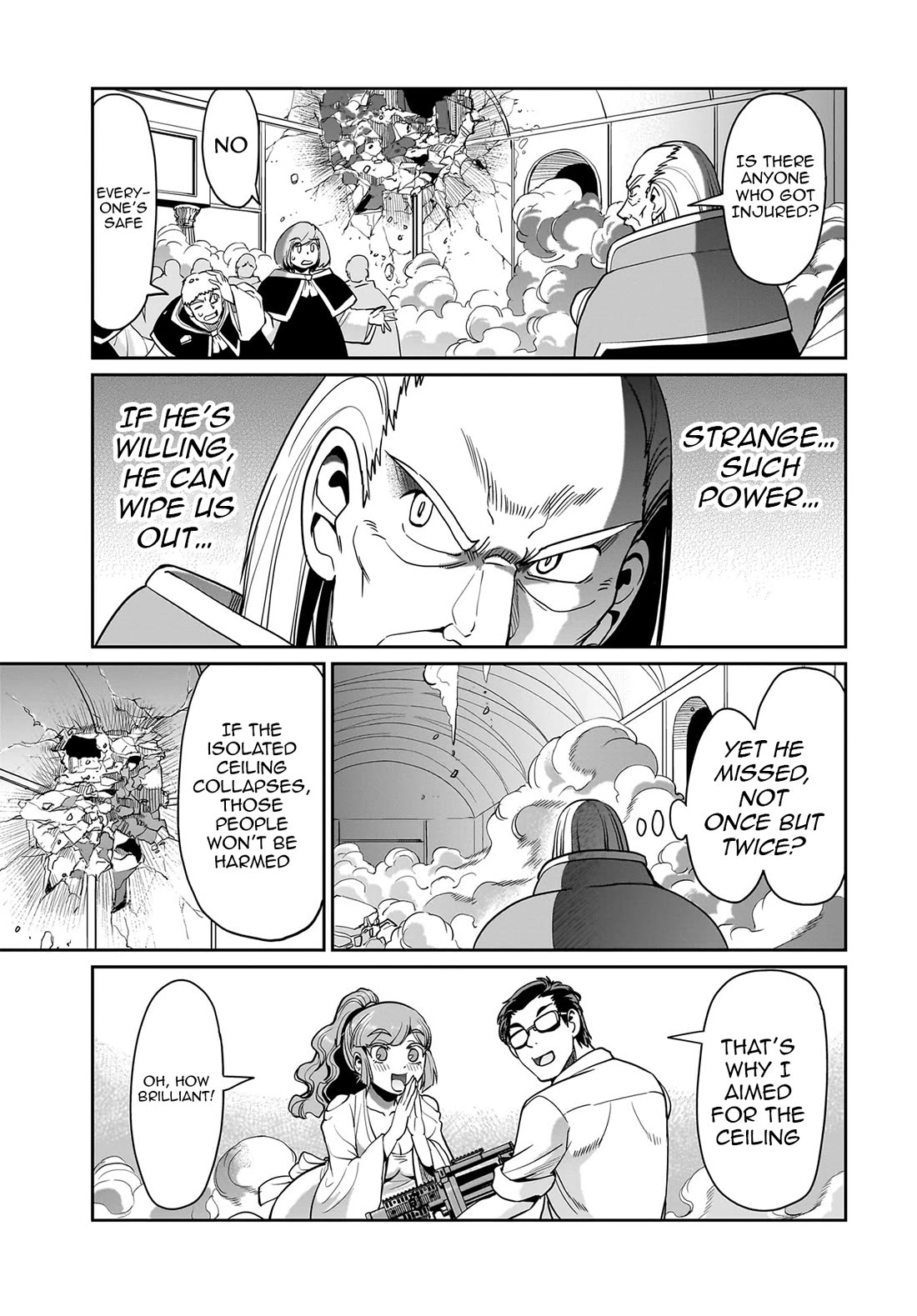 The Gunner's Life of a Middle-aged Man Summoned to Another World and Armed With a Rifle chapter 38 page 16