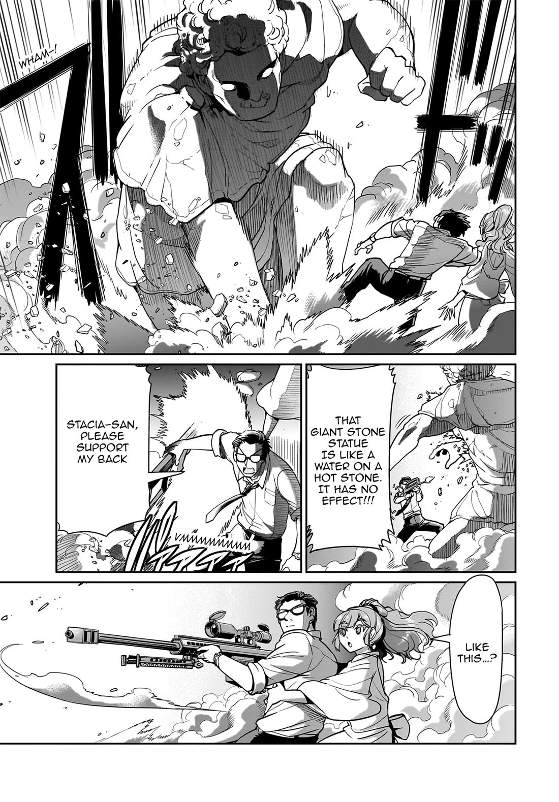 The Gunner's Life of a Middle-aged Man Summoned to Another World and Armed With a Rifle chapter 38 page 6