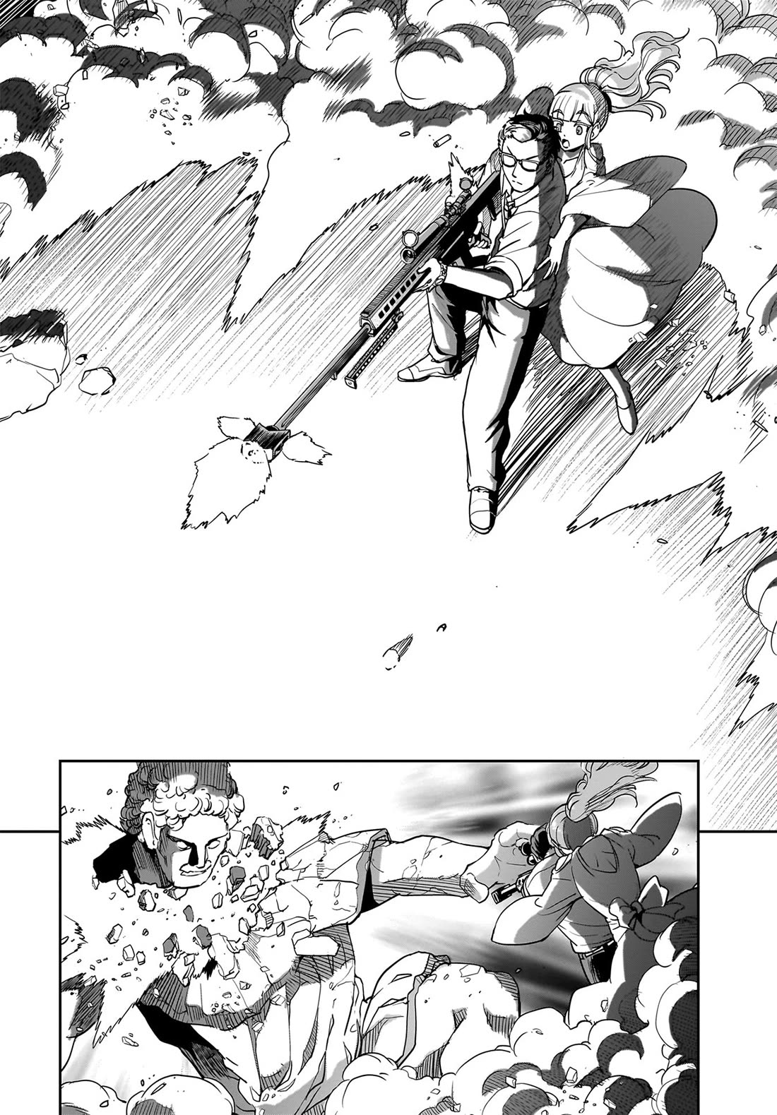 The Gunner's Life of a Middle-aged Man Summoned to Another World and Armed With a Rifle chapter 38 page 7