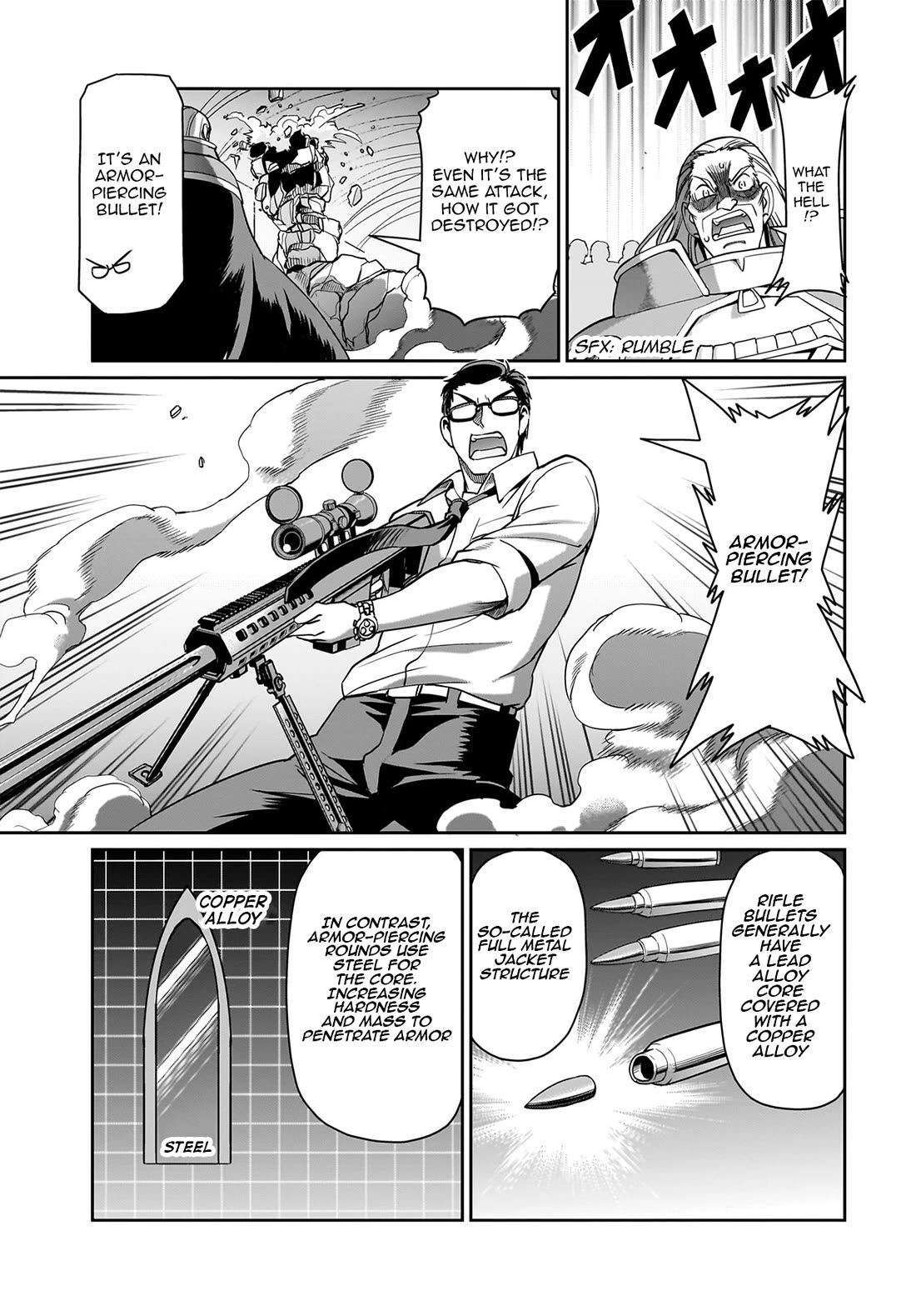 The Gunner's Life of a Middle-aged Man Summoned to Another World and Armed With a Rifle chapter 39 page 14