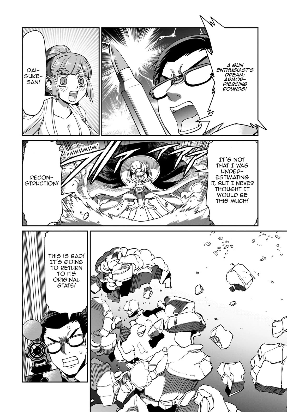 The Gunner's Life of a Middle-aged Man Summoned to Another World and Armed With a Rifle chapter 39 page 15